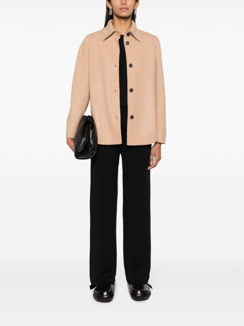Lorena Antoniazzi Single-Breasted Wool-Cashmere Jacket