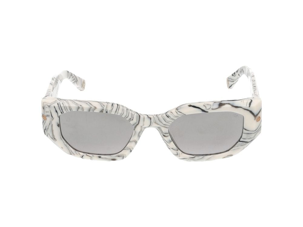 Philipp Plein Sunglasses Spp066m 09Yl Ivory Marbled 51/21/135