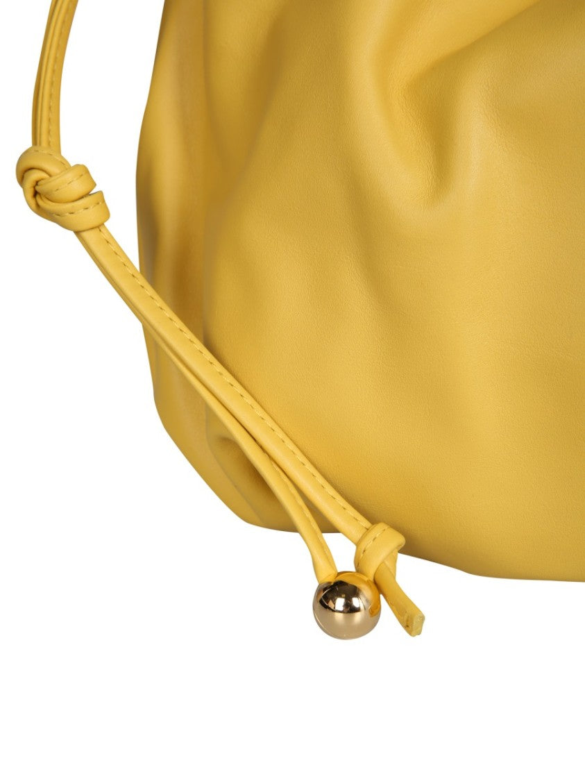 Bottega Veneta Medium Leather Shoulder Bag With Removable Double Handle