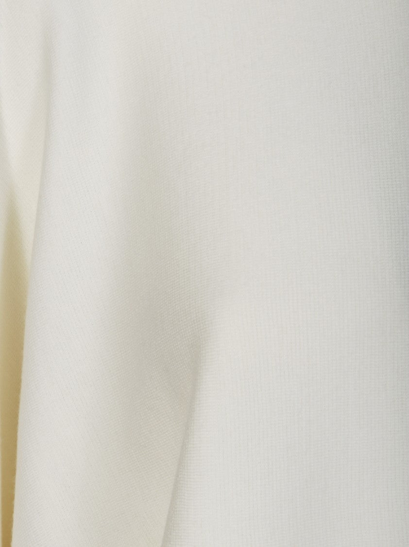 Max Mara Minimalist Long-Sleeved Top With Smooth Texture