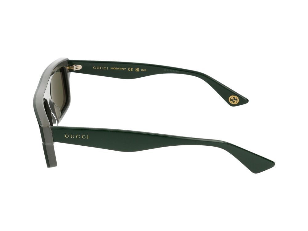 Gucci Sunglasses Gucci Gg1616s 003 Green Green Silver 57/16/145