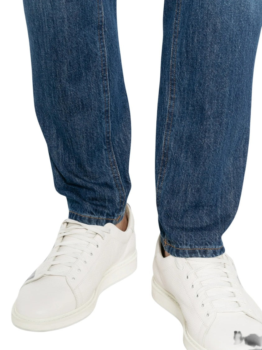 Dondup Straight-Leg Faded Jeans