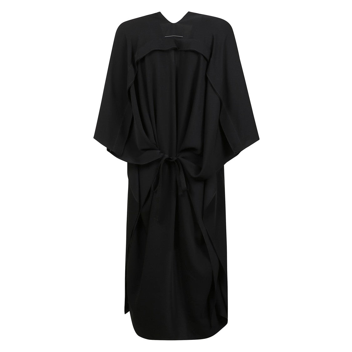 Mm6 By Maison Margiela V-Neck Kimono Midi Dress