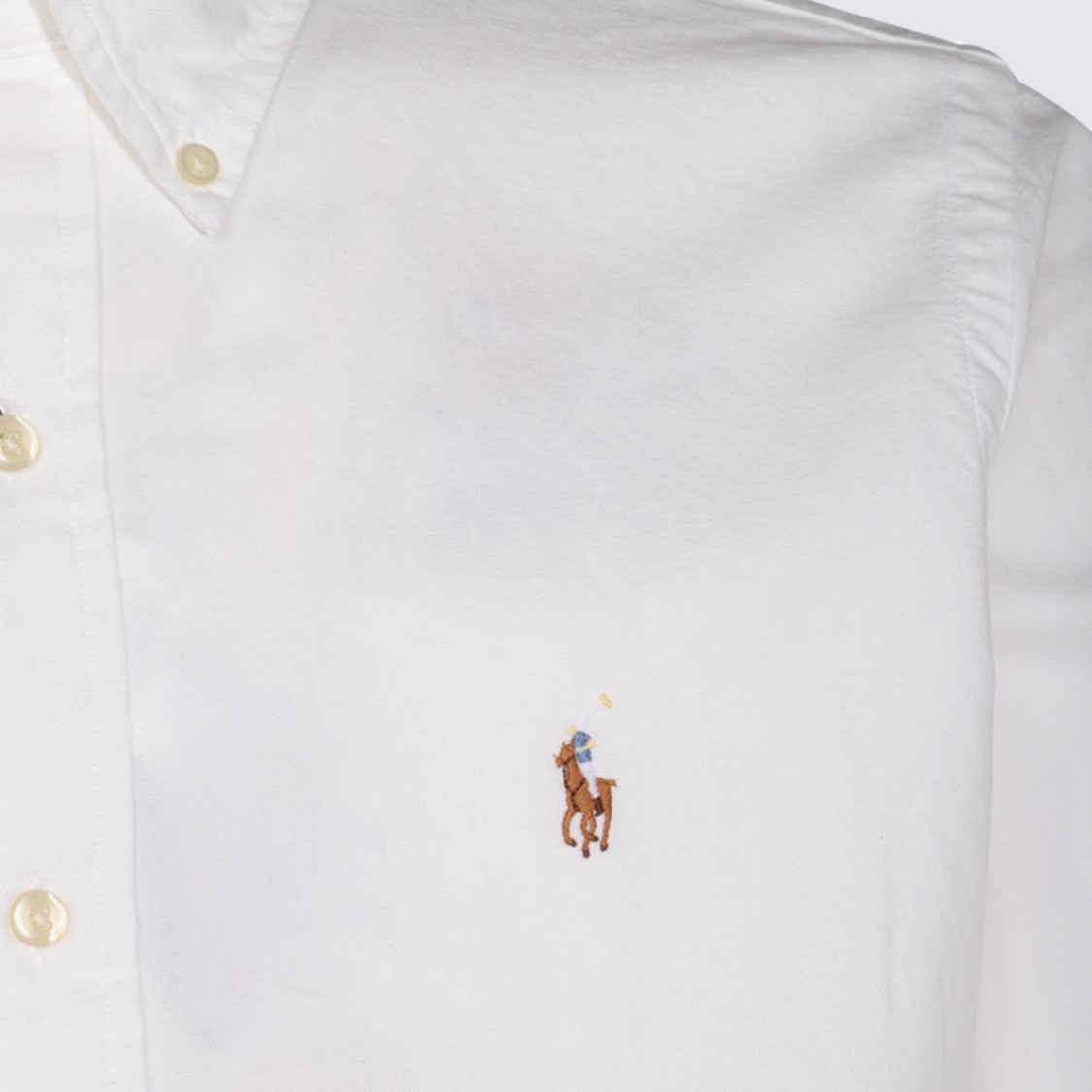 Polo Ralph Lauren Long-Sleeve Button-Up Shirt With Button-Down Collar