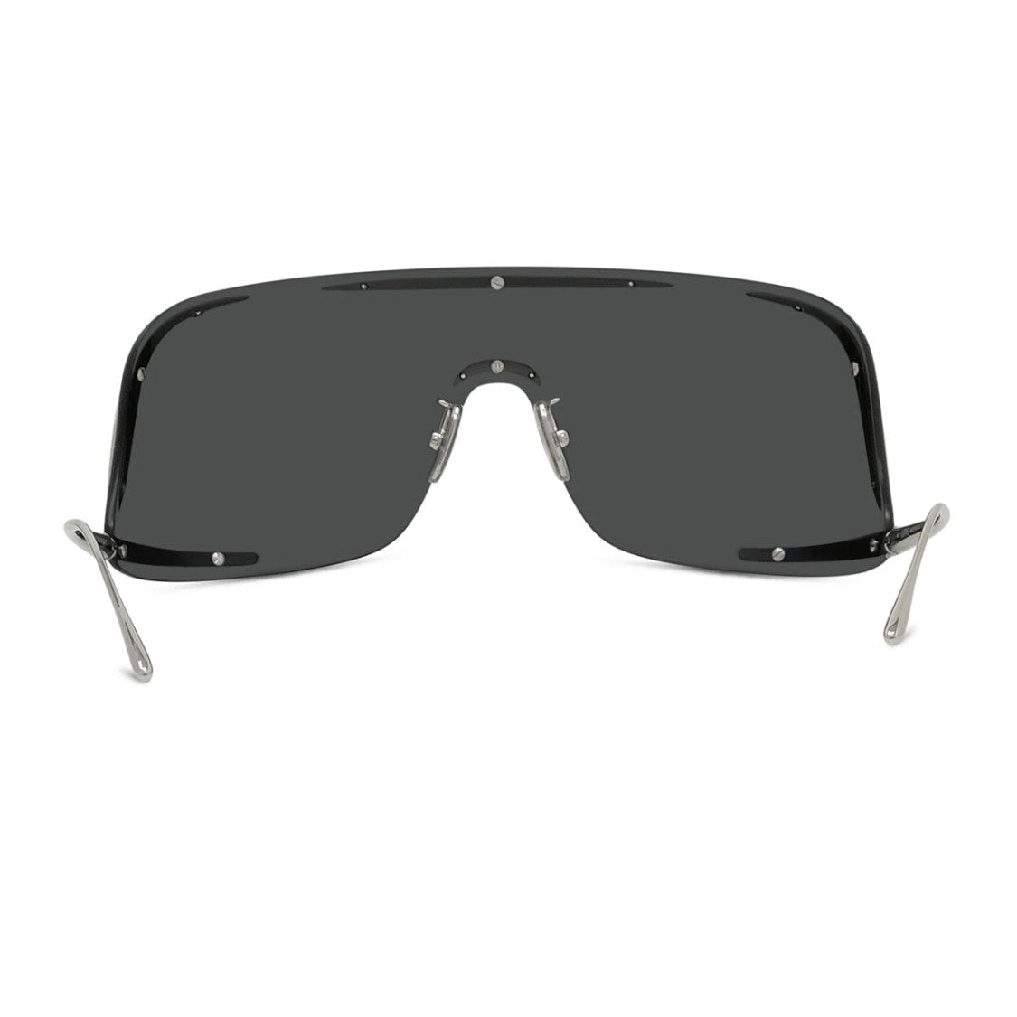 Loewe Gunmetal Shield Large Monobloc Shield Sunglasses