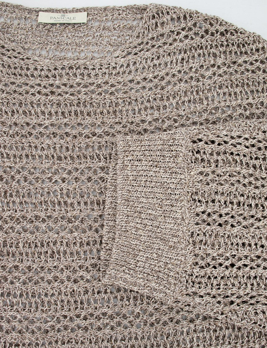 Panicale Airy Knit Crew-Neck Jumper With Relaxed Fit