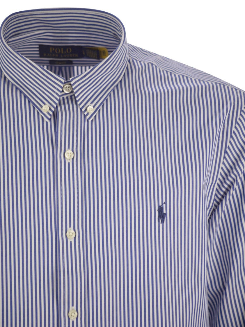 Polo Ralph Lauren Striped Stretch Poplin Shirt