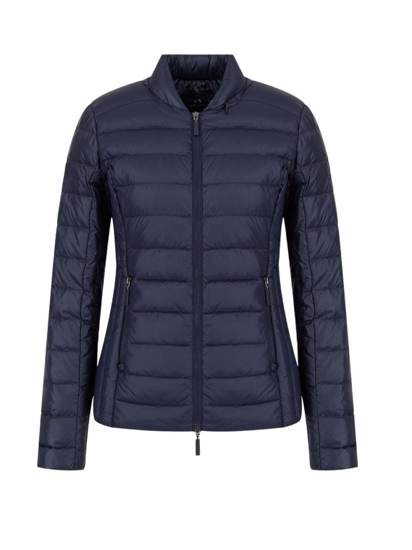 Armani Exchange Blue Down Jacket