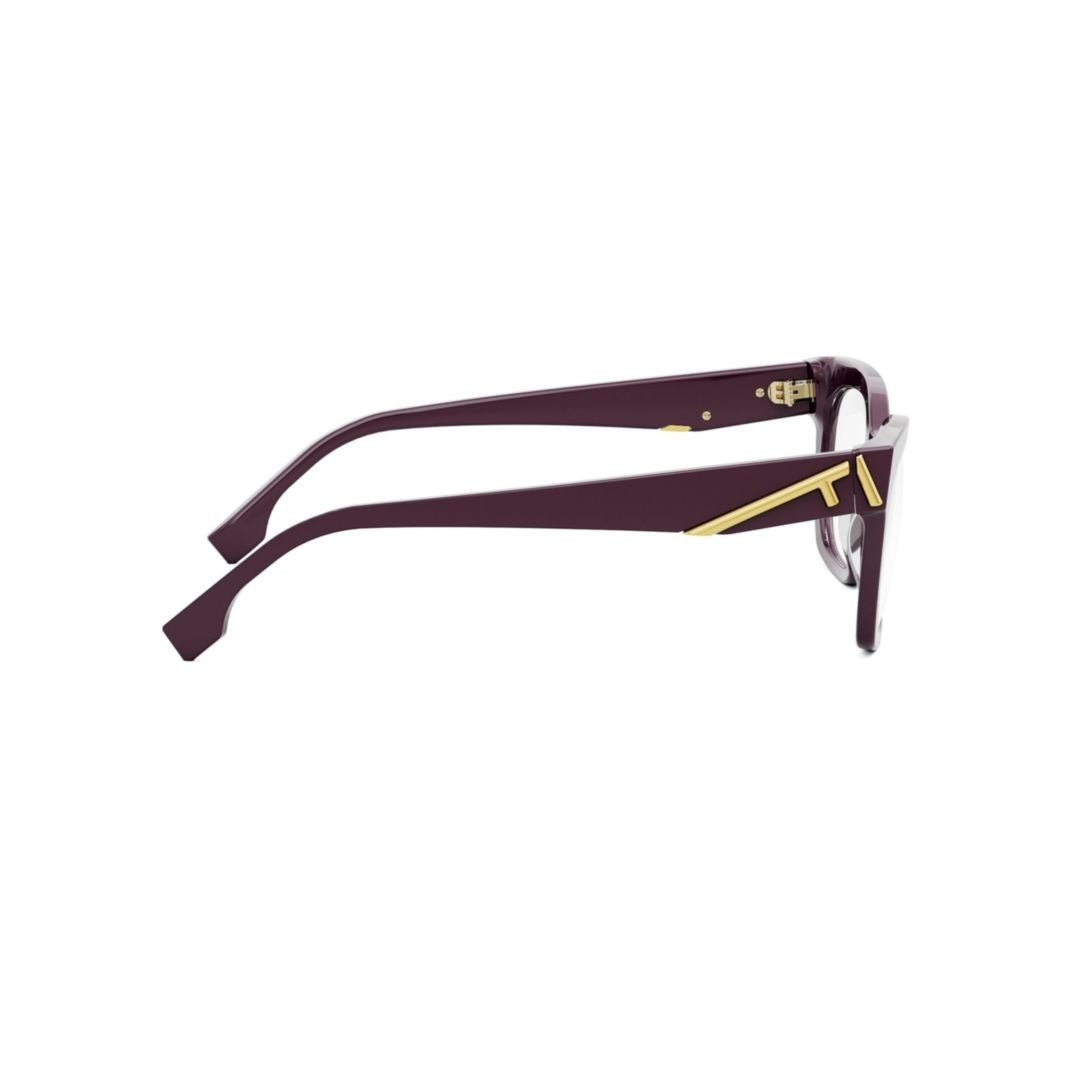 Fendi Fe50073i Square Acetate Sunglasses