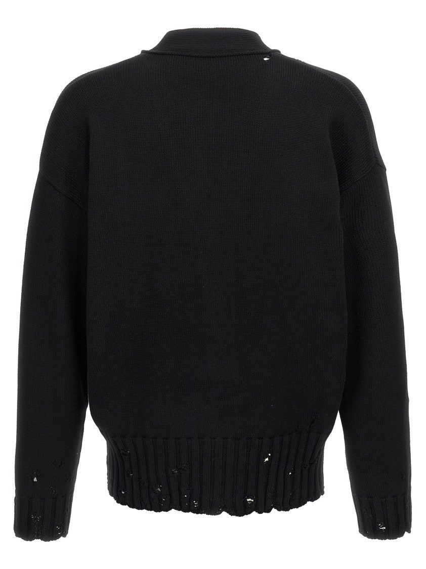 Marni Logo Embroidery Cardigan