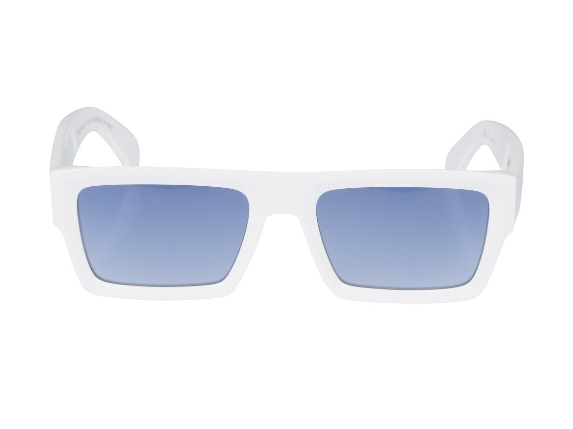 Kador Blue Bandit 2 Gradient Oversized Square Sunglasses