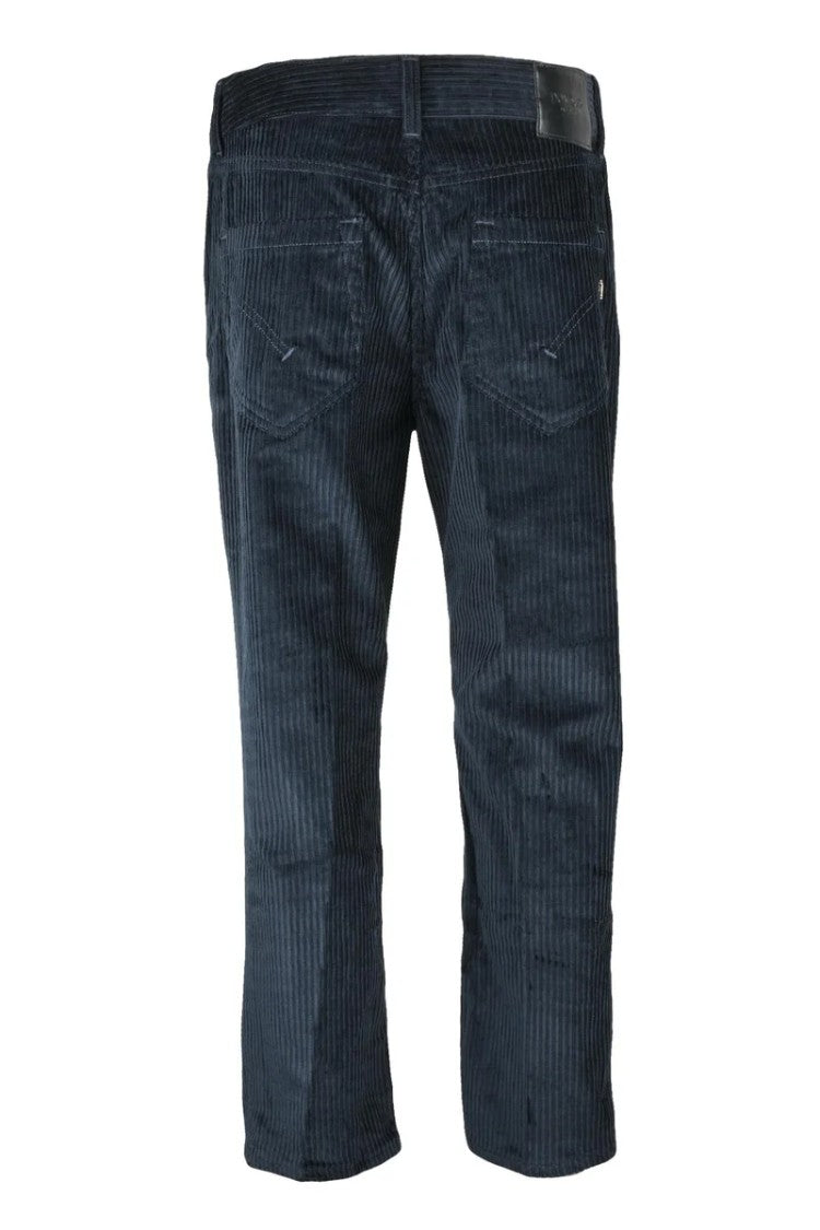 Dondup Velvet Koons Jewel Pants - Blue