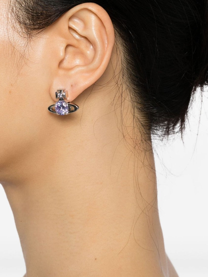 Vivienne Westwood Polished Silver-Tone Earrings