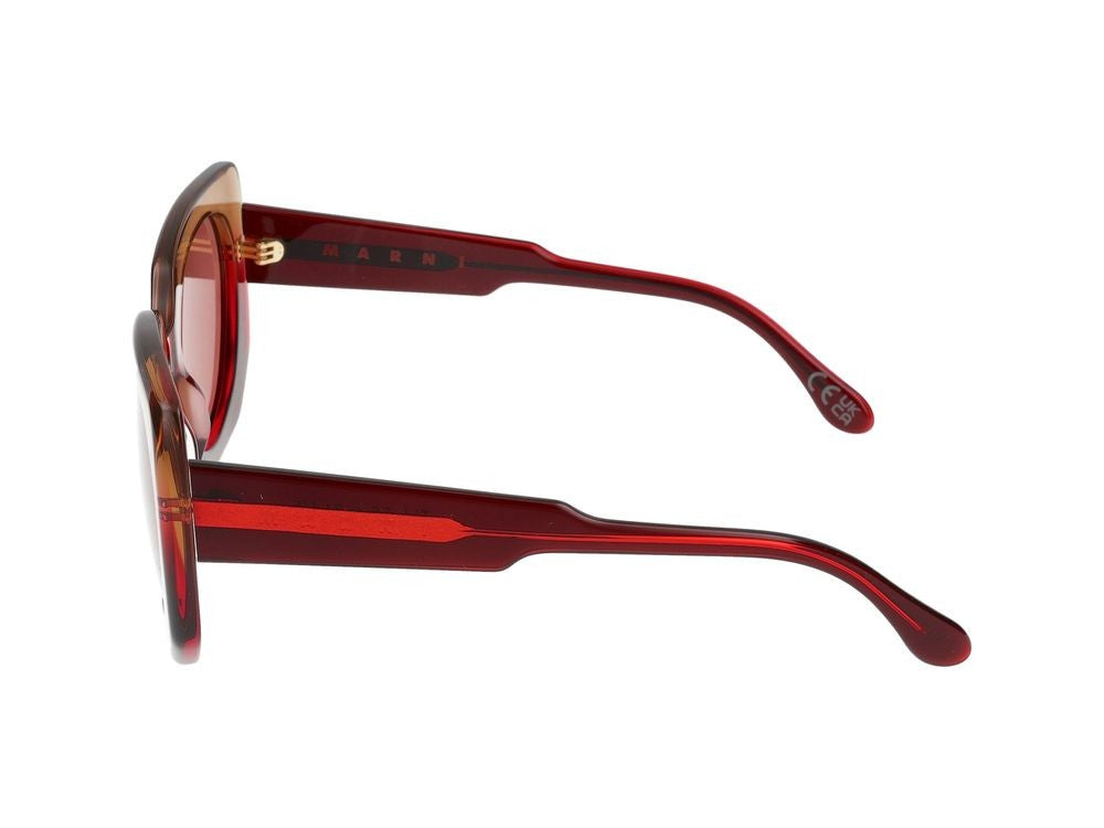 Marni Sunglasses Jellyfish Lake Lava Fade Orange Faded 56/21/145