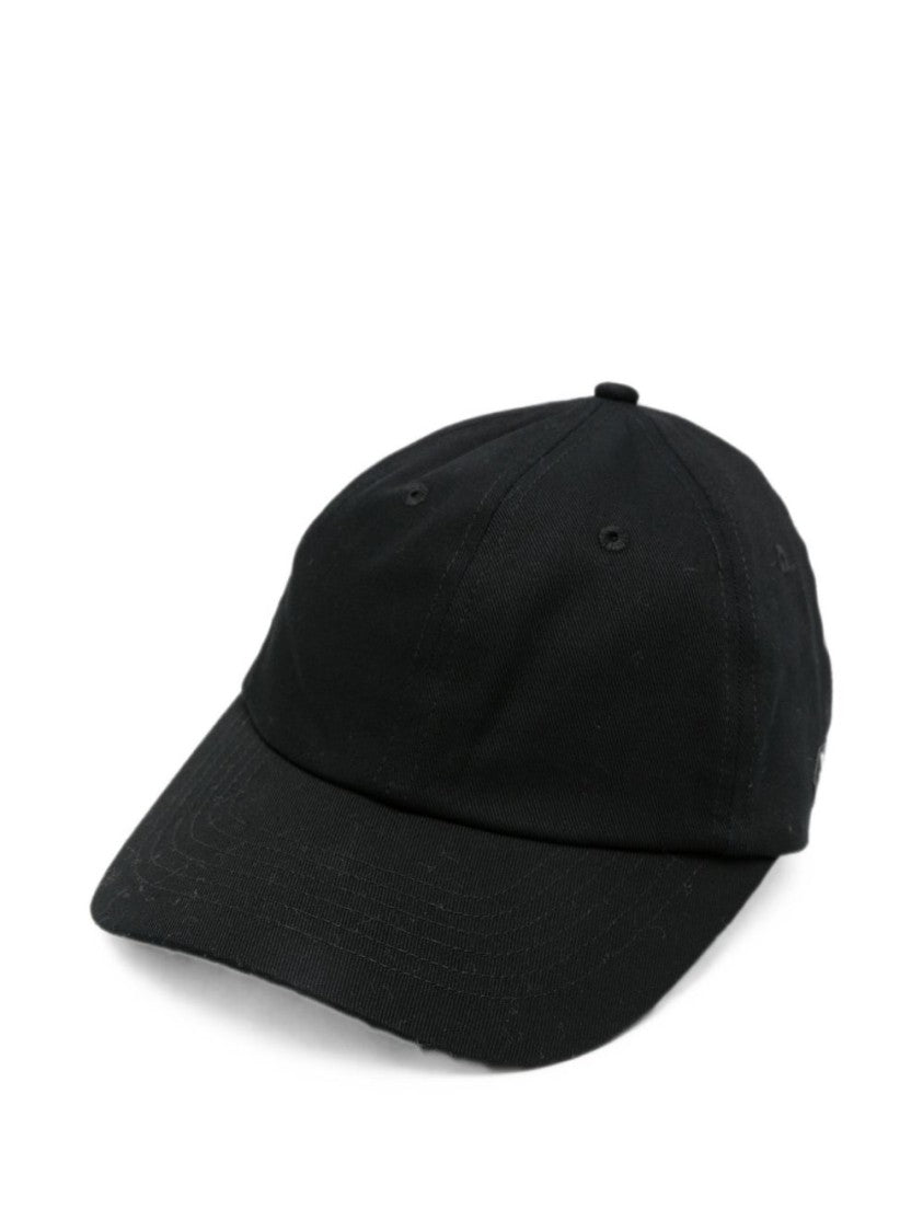 Lanvin Curved Brim Baseball Cap - Black