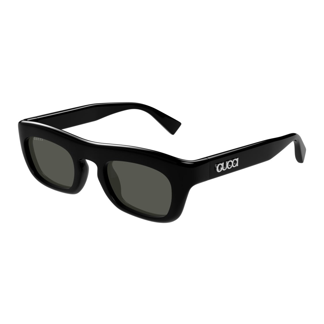 Gucci Gg1777s Bold Rectangular Framed Sunglasses