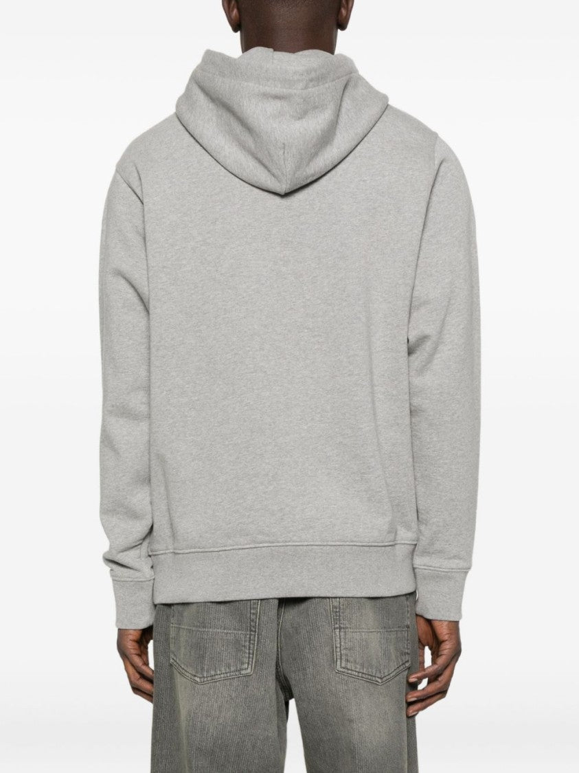 Sebago Relaxed-Fit Gray Hoodie With Drawstring