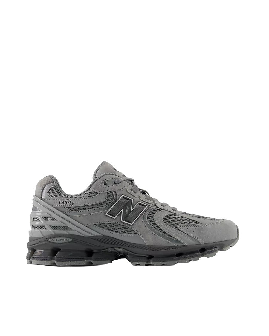 New Balance U195438r Grey Mesh Abzorb Sport Sneakers