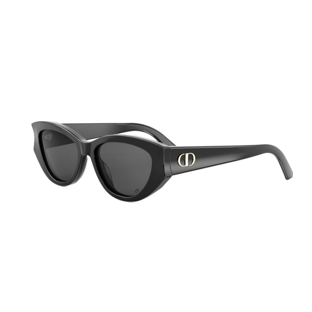 Dior Cat-Eye Sunglasses With Glossy Black Frame