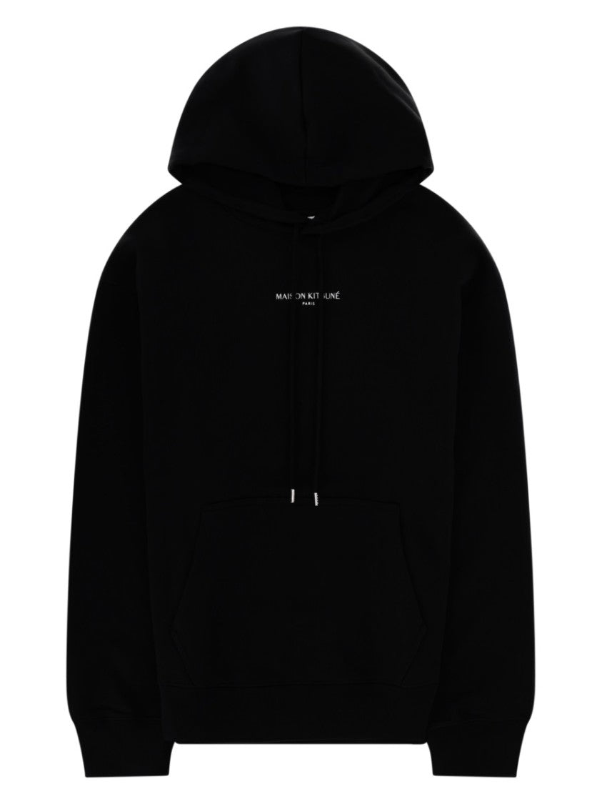 Maison Kitsuné Drawstring Kangaroo Organic Hoodie