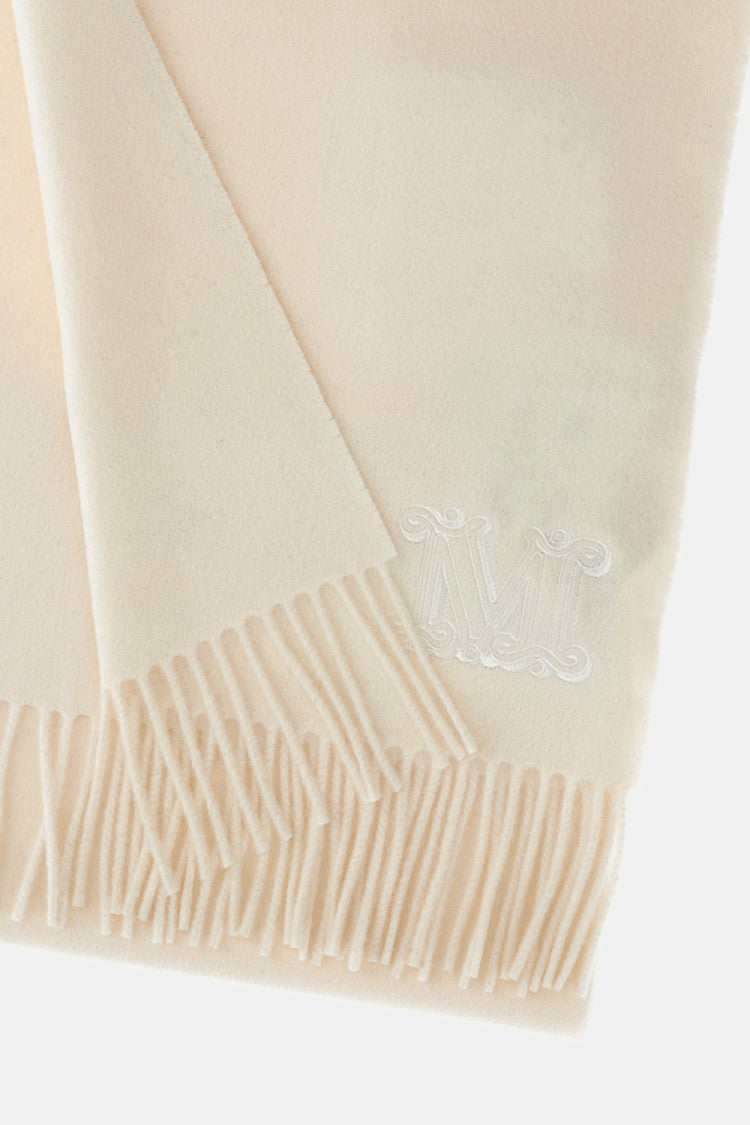 Max Mara Fringed Wool Scarf