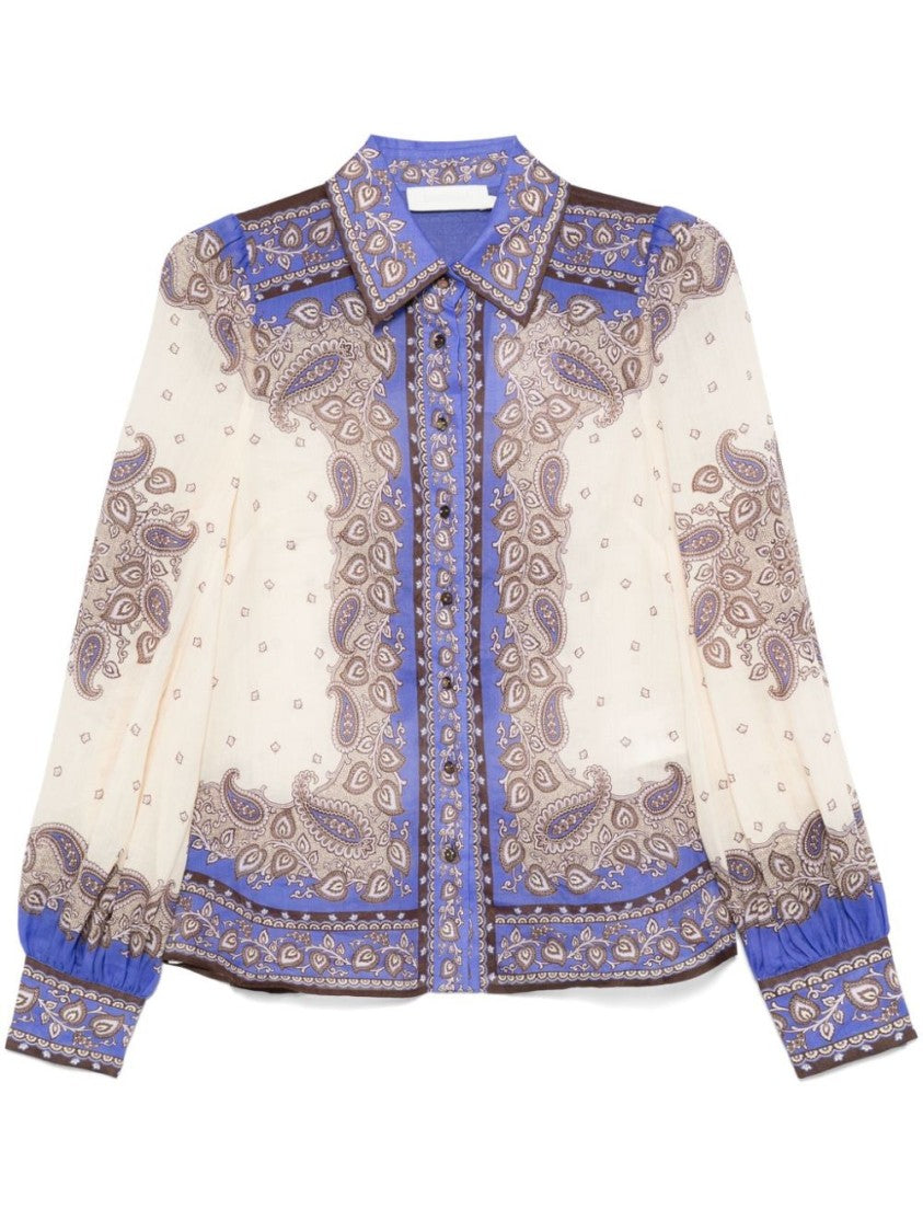 Zimmermann `Maxine` Blouson Shirt