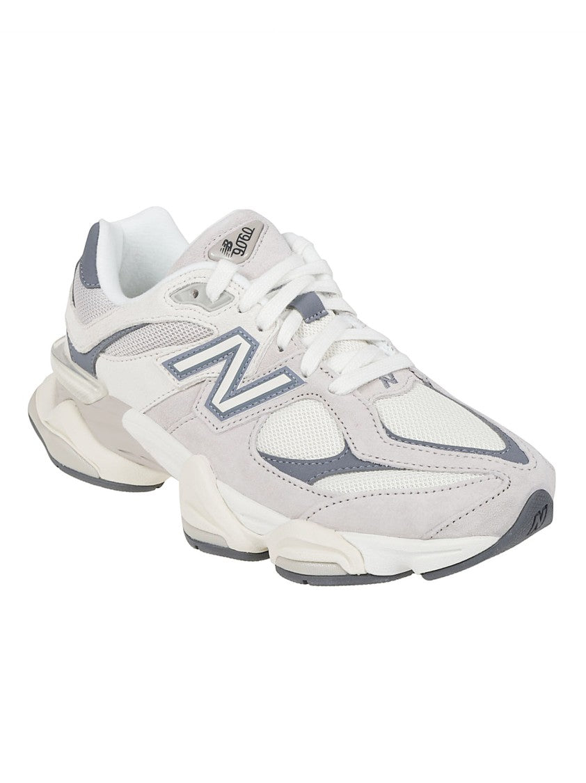 New Balance 9060 Layered Mesh Pigskin Sneakers