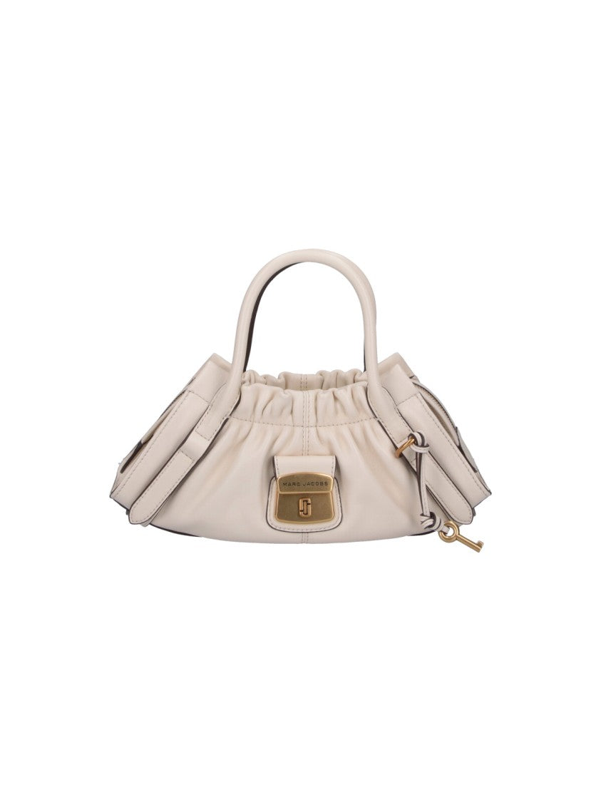 Marc Jacobs White The Christina Lambskin Shoulder Bag