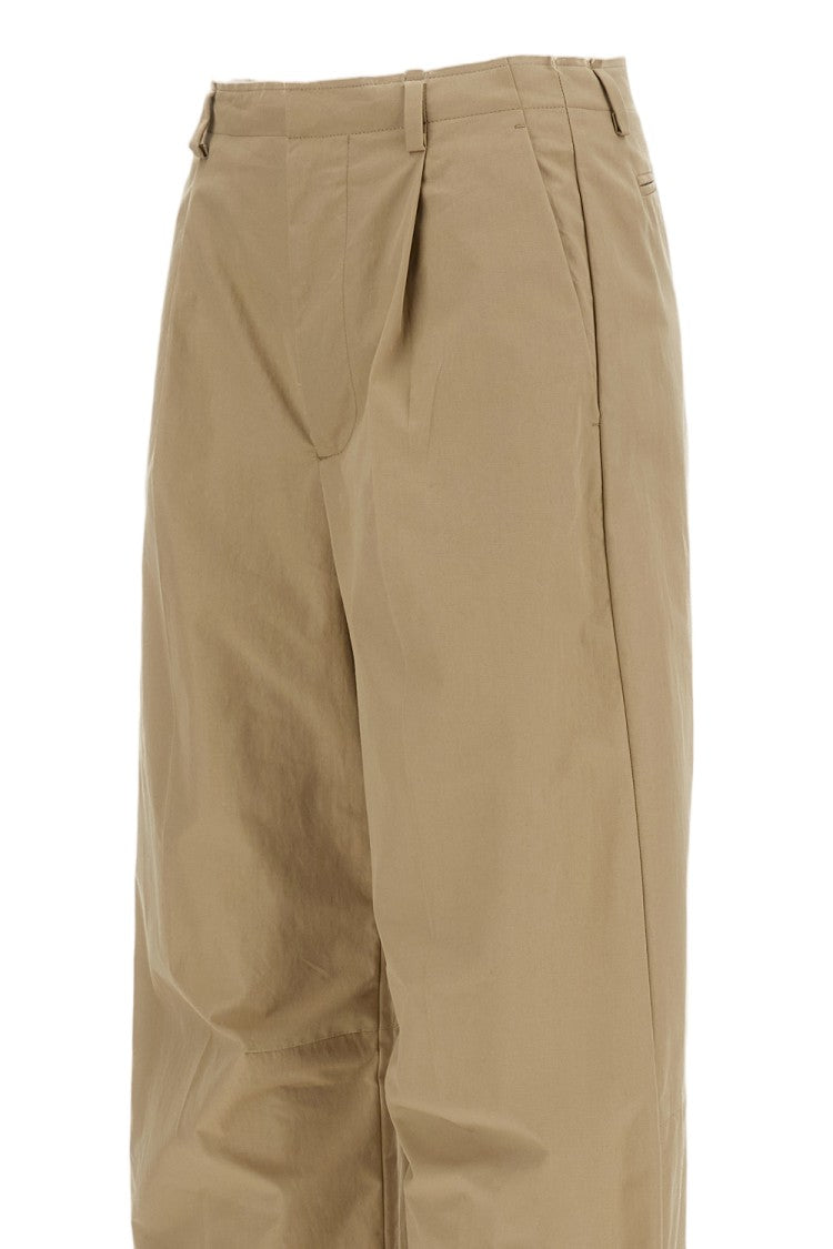Mm6 By Maison Margiela Utility-Style Wide-Leg Trousers With Front Pleats