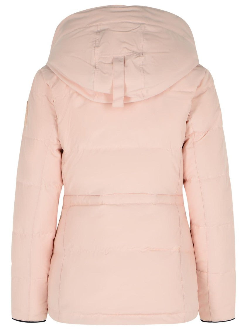 Canada Goose Pink Polyester And Cotton Jacket