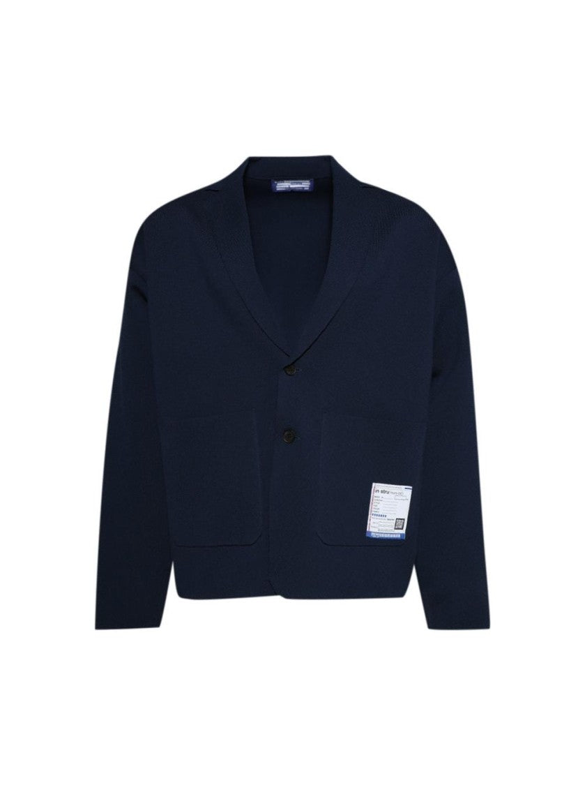 Maison Mihara Yasuhiro Milan Rib Jacket Navy