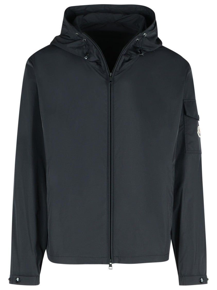 Moncler Sassiere' Black Polyamide Jacket