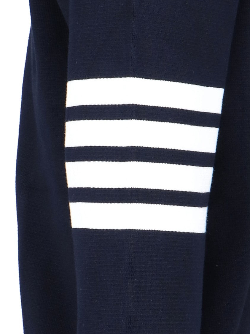 Thom Browne "4-Bar" Knit Sweater – Blue