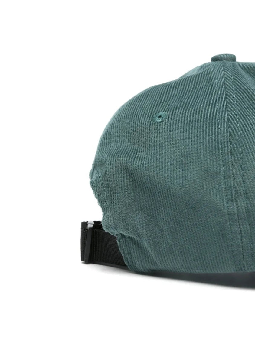 Stone Island Cotton Micro-Corduroy Baseball Cap With Adjustable Strap