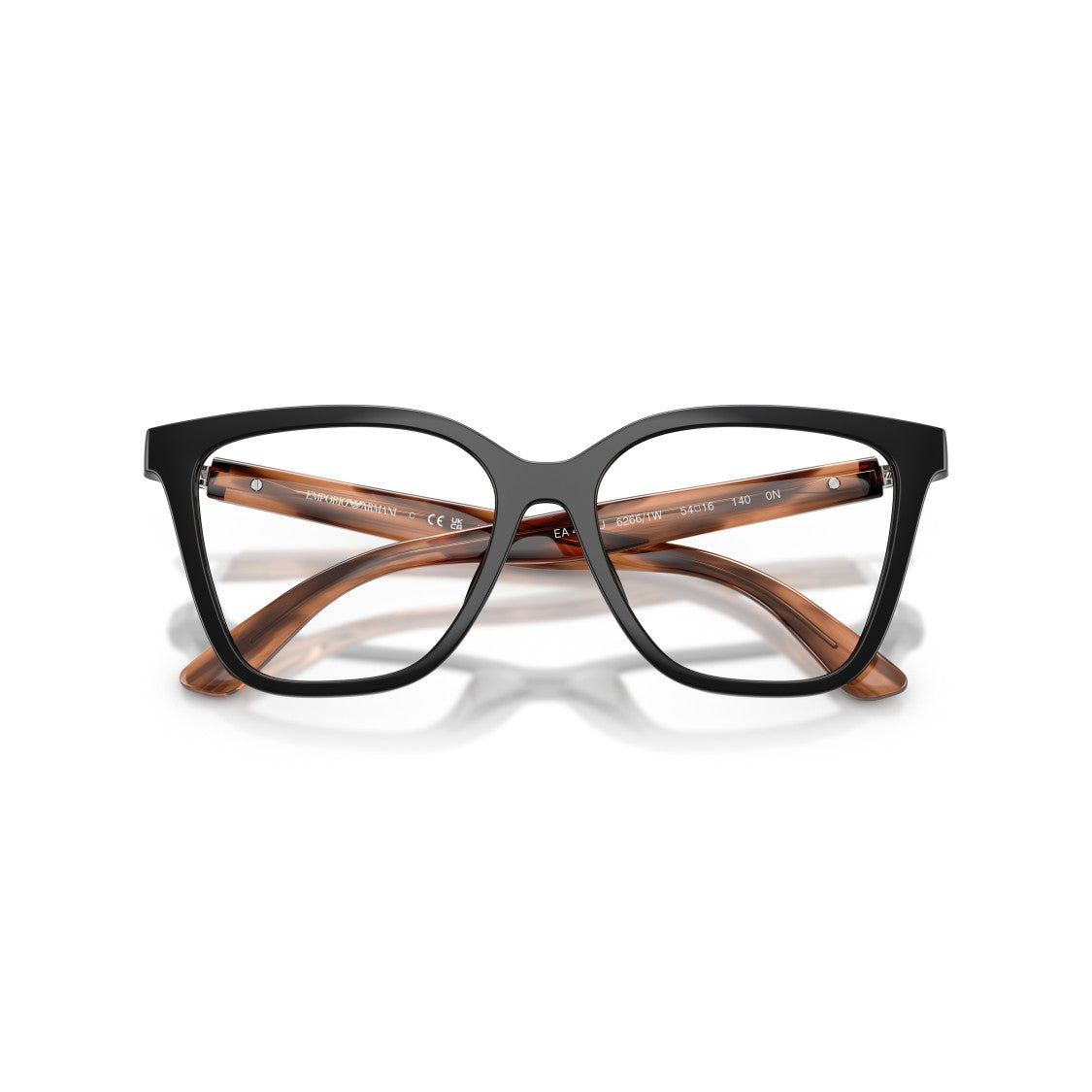 Emporio Armani 0Ea4254u Bold Cat-Eye Sunglasses With Tortoiseshell Temples