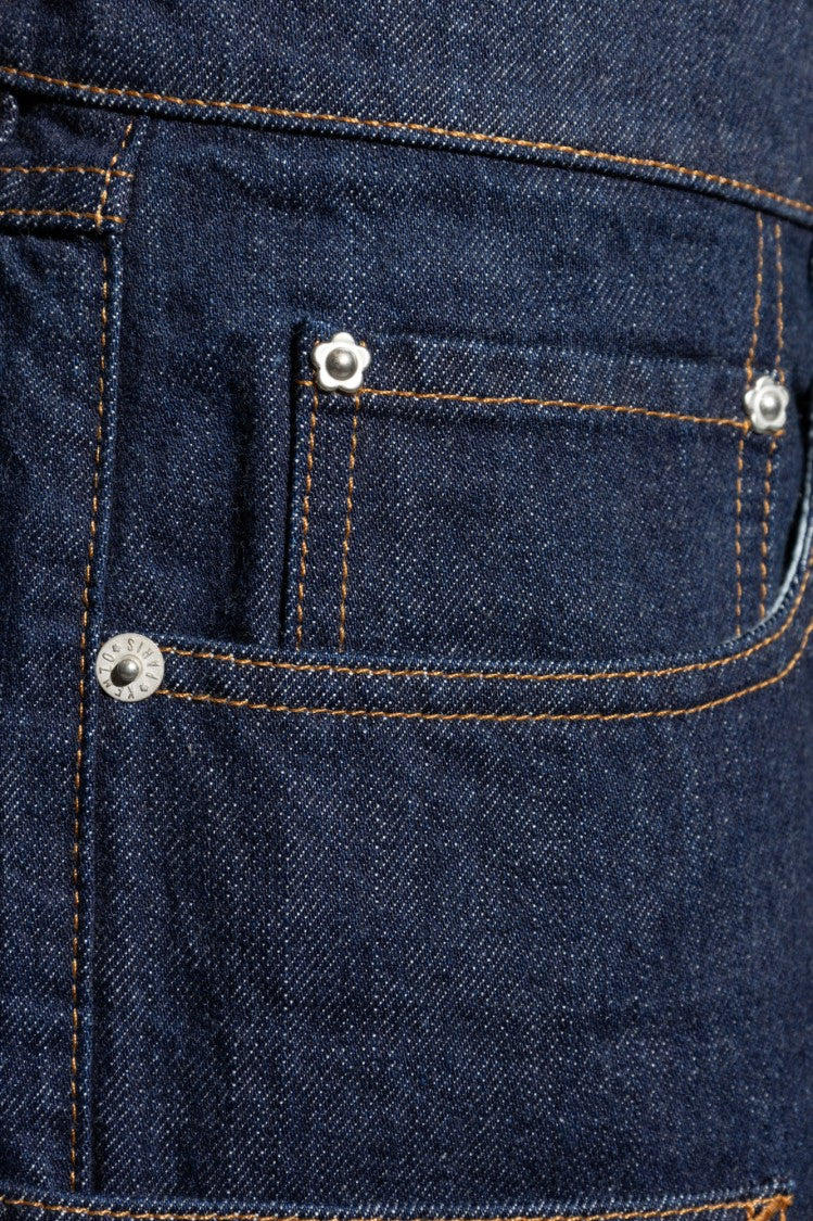 Kenzo Navy Bootcut Jeans With Practical Pockets