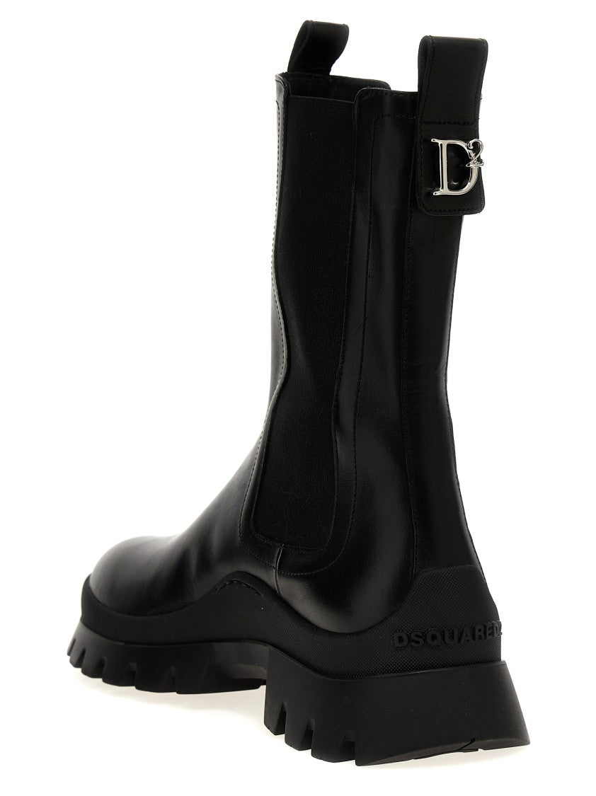 Dsquared2 D2 Statement' Ankle Boots