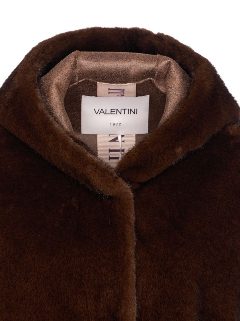 Valentini Classic Tailored Women's Coat With Lapel Collar