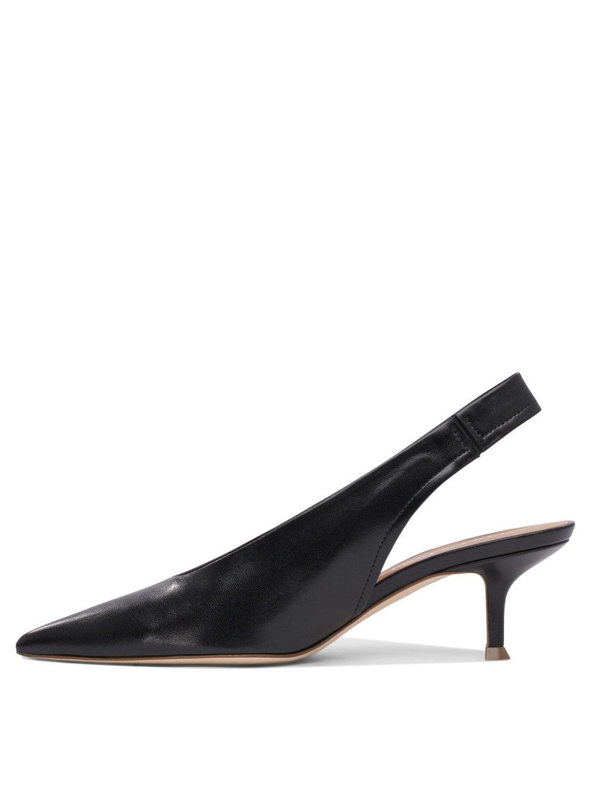 Lella Baldi Pointed Toe Slingback Heeled Shoes