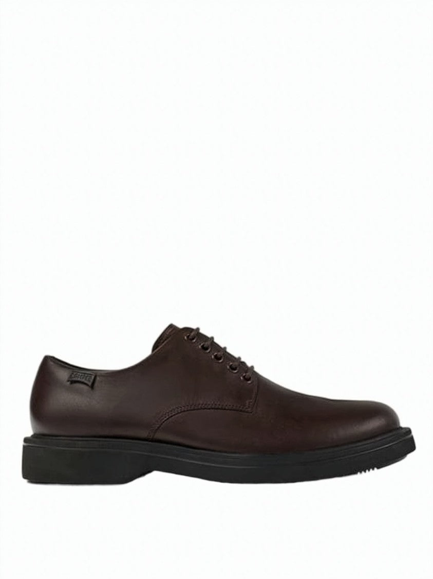 Camper Refined Lace-Up Shoes With Leather Upper