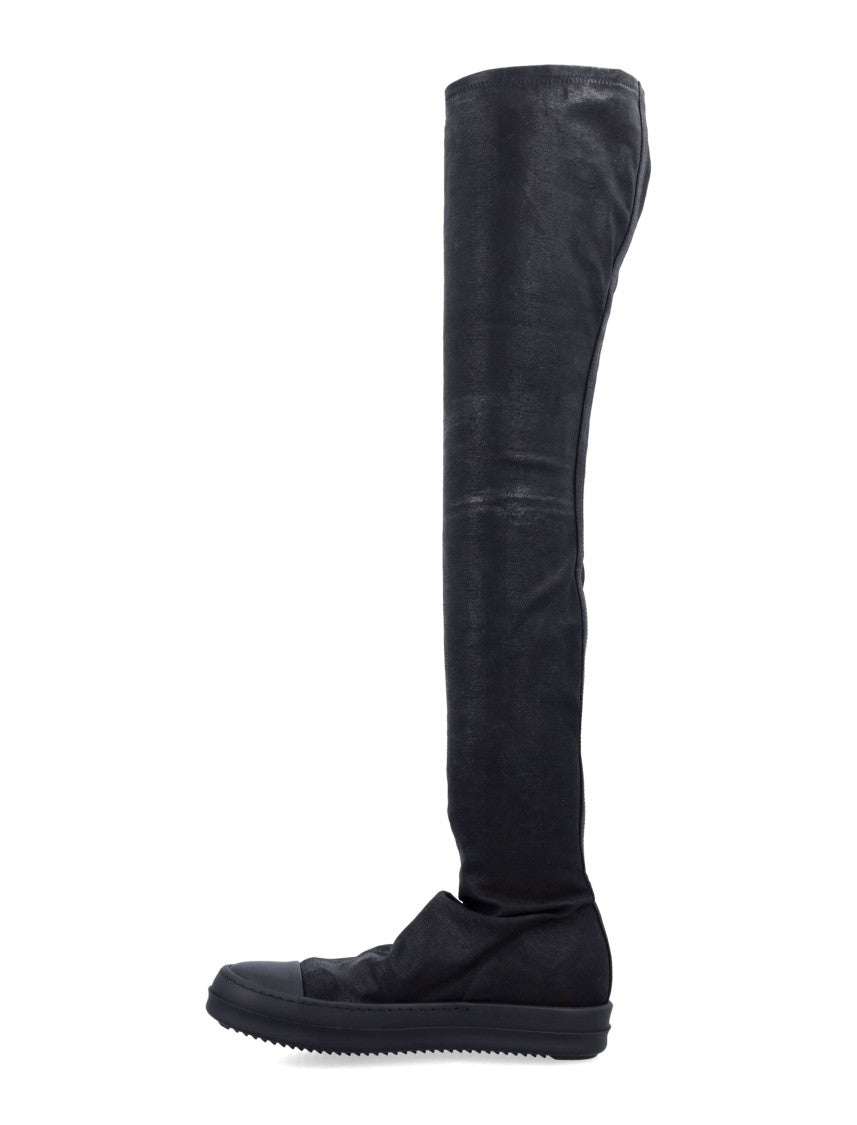 Drkshdw By Rick Owens High Sock Sneakers