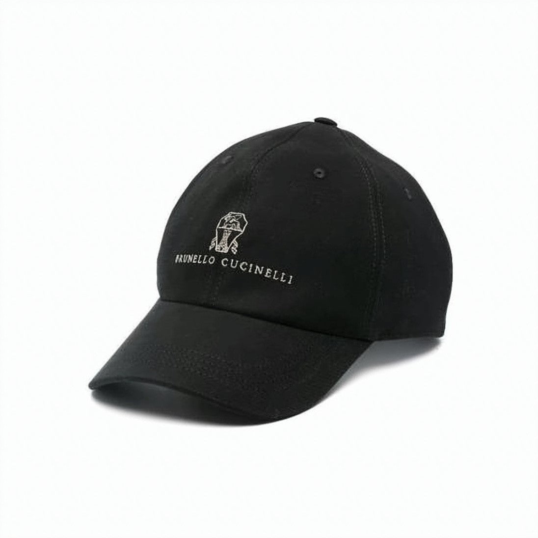 Brunello Cucinelli Embroidered Logo Baseball Cap With Structured Design