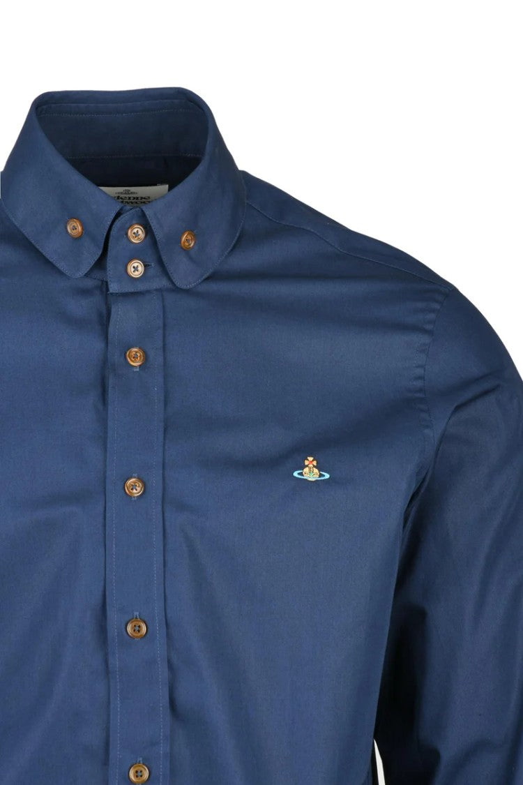 Vivienne Westwood Fitted Shirt - Blue