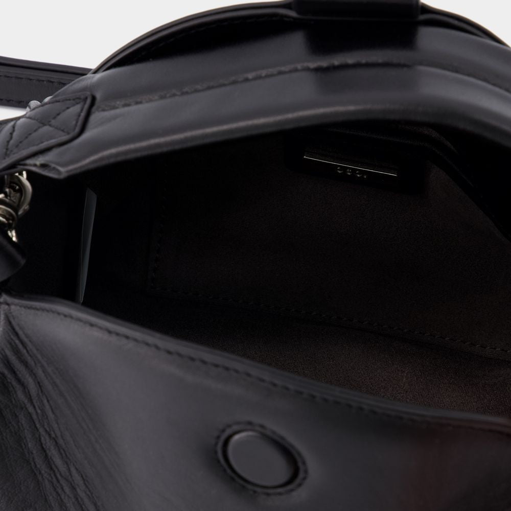 Osoi Cassette Bag - Leather - Black