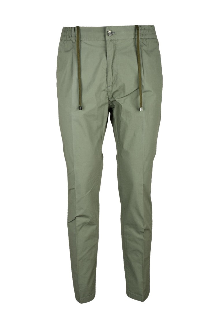 Cruna Modern Tapered Pants With Elastic Waistband