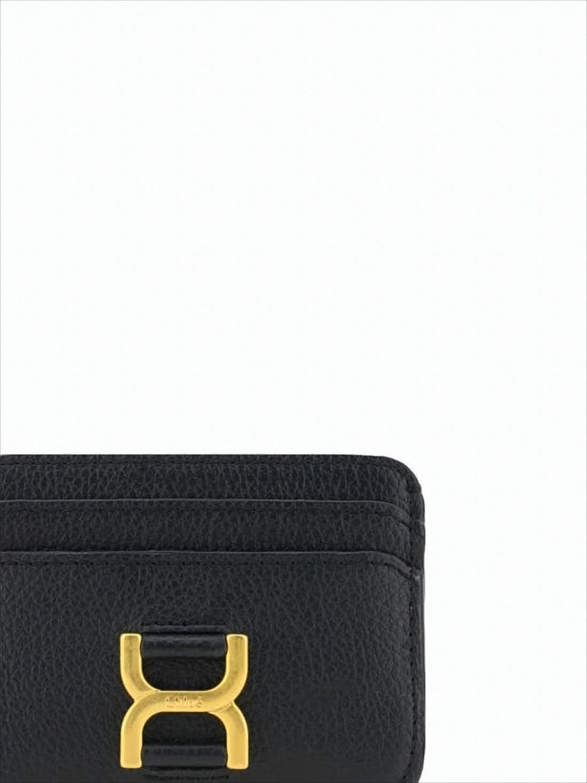 Chloé Textured Calf Leather Cardholder