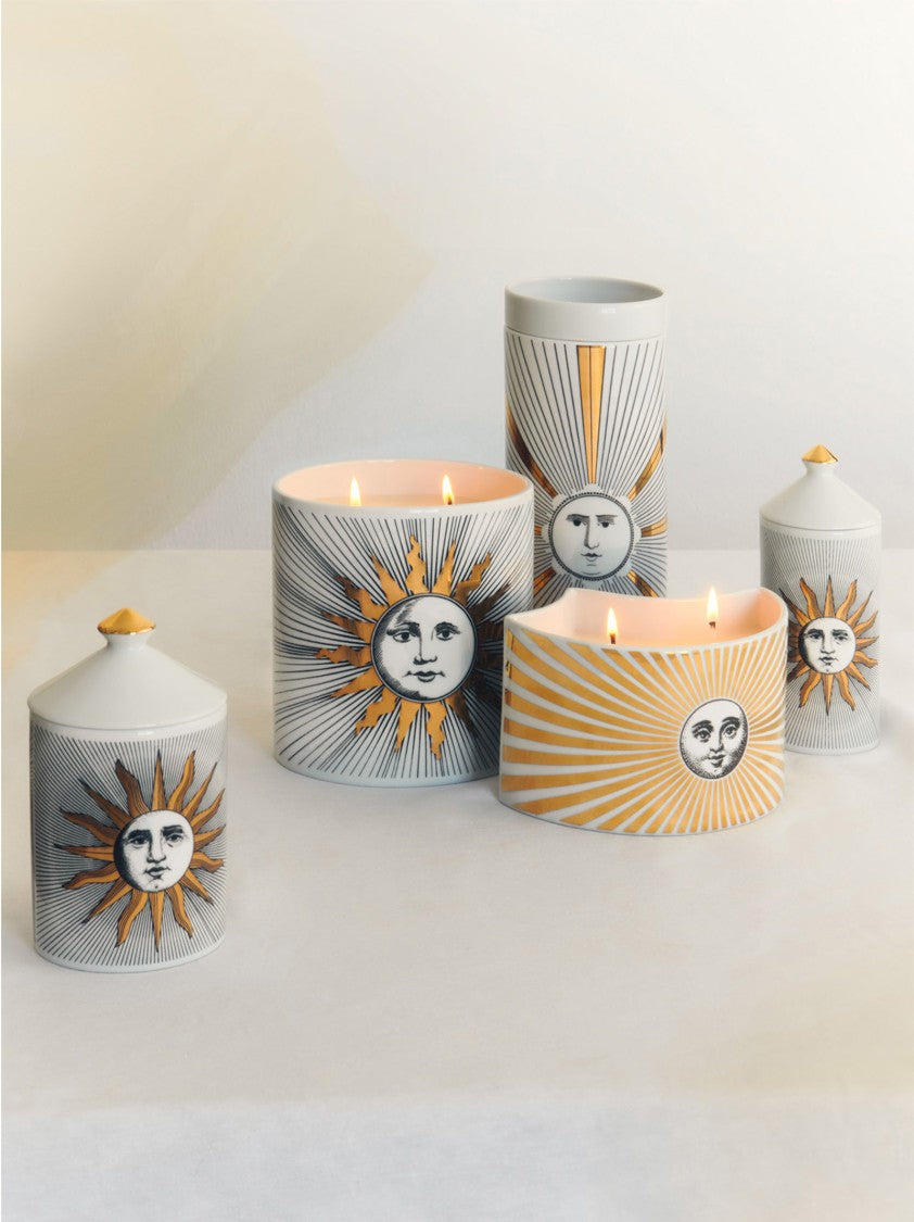 Fornasetti Set 3 Candles 'Nel Mentre - Soli'