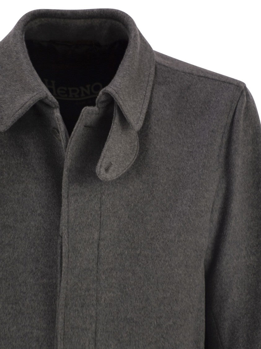 Herno Wool And Cashmere Coat
