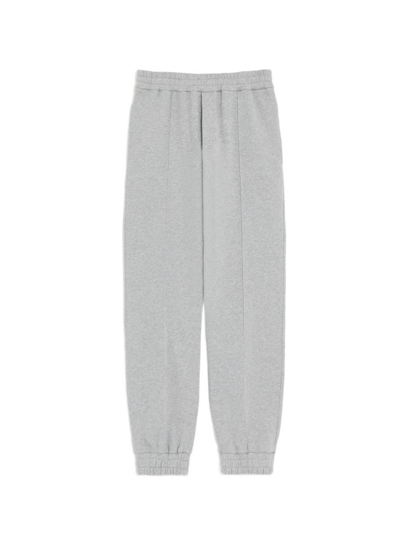 Valentino Jersey Bottom Heathered Cotton Track Pant