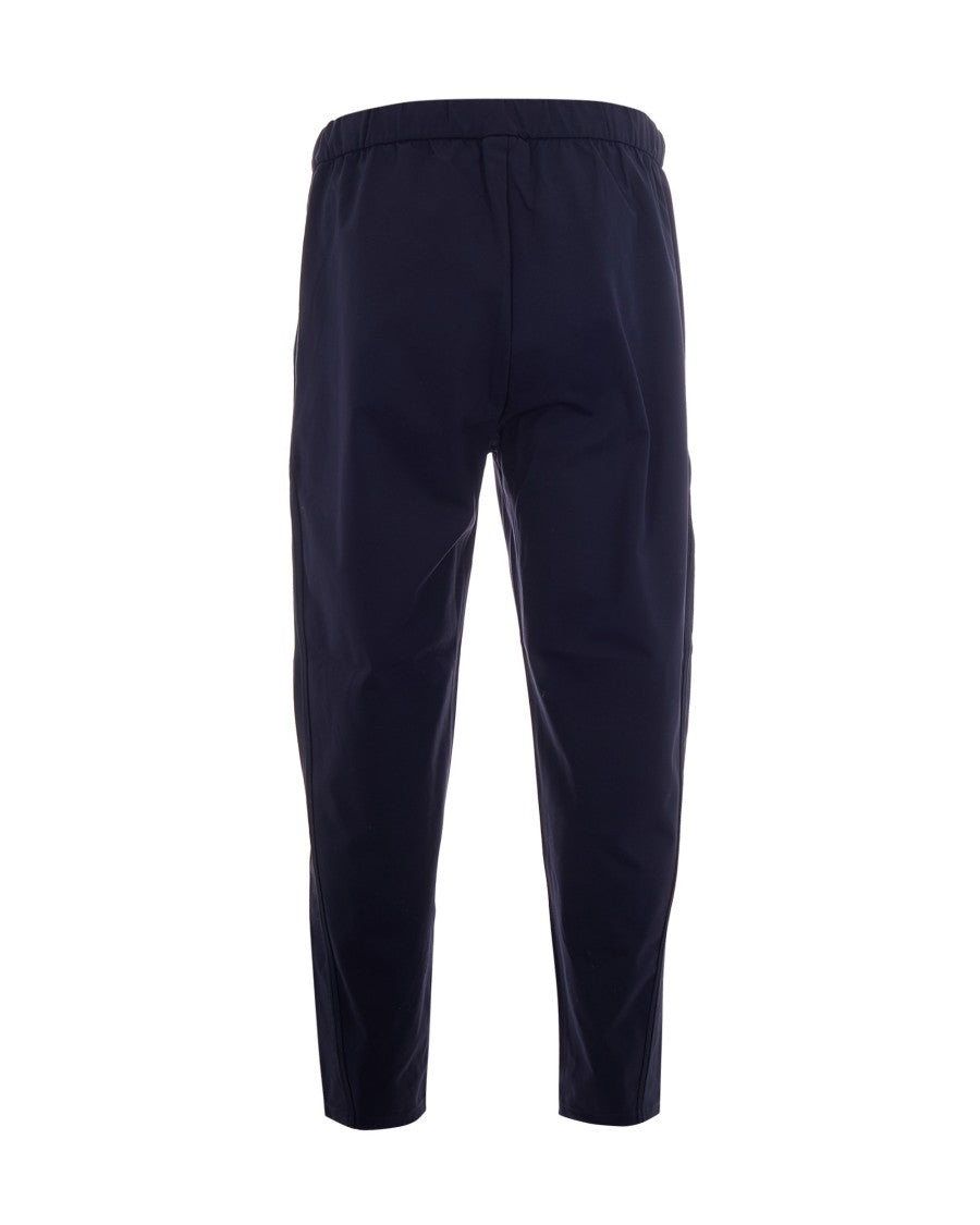 Ea7 Emporio Armani Blue Technical Pants
